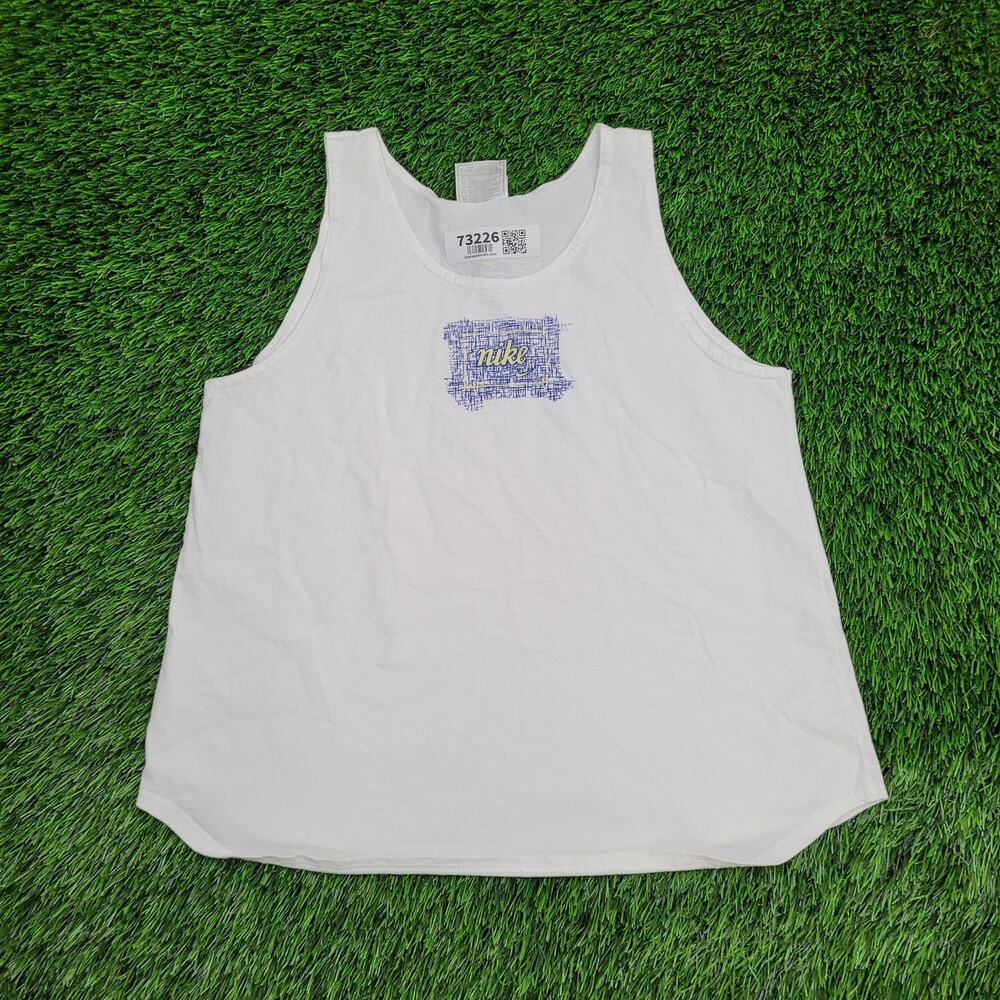 Vintage NIKE Tank-Top Womens S/M 18x22 Y2K